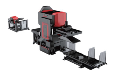 150-300mm Stroke Per Minute H-Type High-Speed Automatic Fin Production Line For Max Material Height Of 720mm