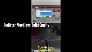 Processo de produção de radiadores